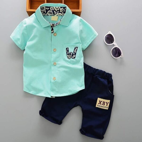 Children's Short Sleeved Boy's Summer Clothes Female Baby - Image 7