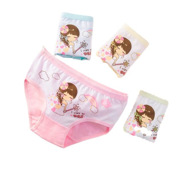 Children's Underwear Girls Pure Cotton Boxer - Image 3