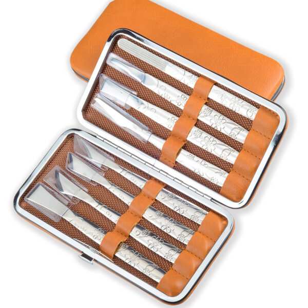 Dead skin stainless steel nail file and nail clippers - Image 2