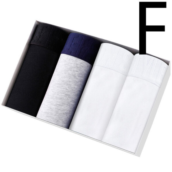 4pcs Set Boxer Shorts Soft  For Men's Panties - Image 6