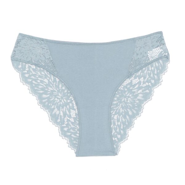 Women's Cotton Lace Stitching Briefs - Image 10