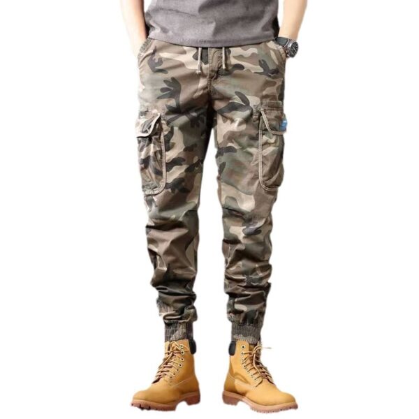 Camouflage Cargo Pants Men's Loose Outdoor Pants - Image 2