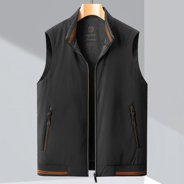 Coat Vest Casual Men's Double-sided Sleeveless Top - Image 7