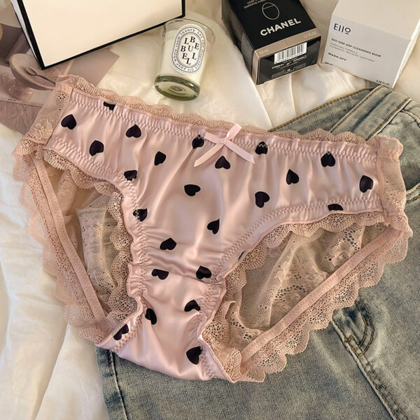 Fashion Heart-shaped Lace Underwear For Women - Image 7