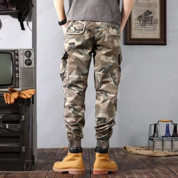 Camouflage Cargo Pants Men's Loose Outdoor Pants - Image 5