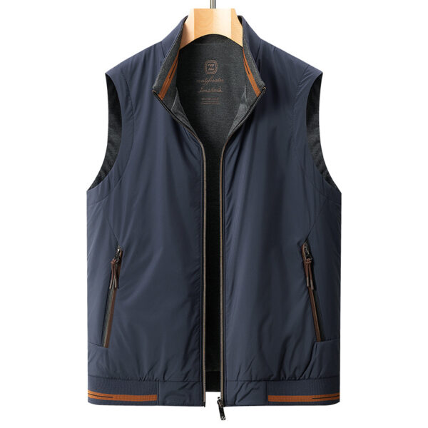 Coat Vest Casual Men's Double-sided Sleeveless Top - Image 10