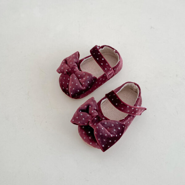 Spring And Autumn Baby Girl Toddler Shoes Big Bow Cute - Image 2