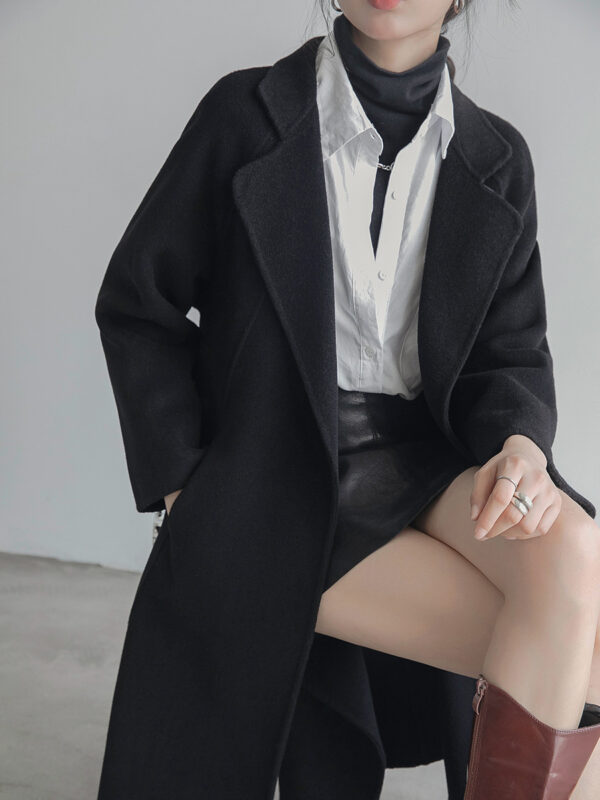 Fashion Loose Cool Woolen Coat Women - Image 8