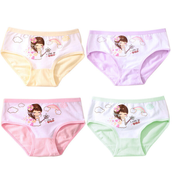 Children's Underwear Girls Pure Cotton Boxer - Image 2