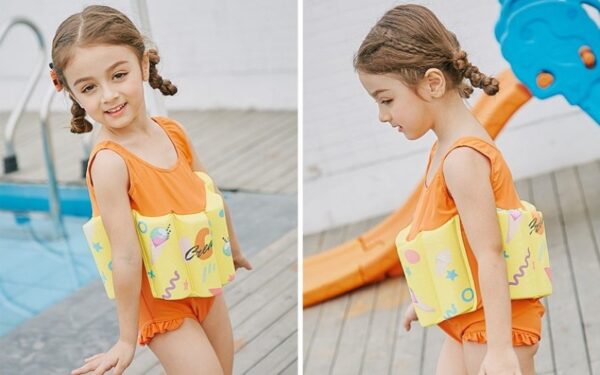 Children's Life Jackets Buoyancy One-piece Swimsuits Baby Girl Life Jackets - Image 5