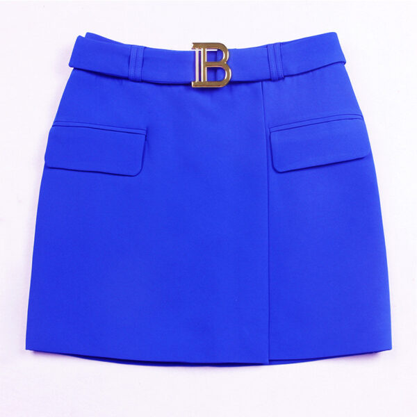 Trendy Summer Slim And Cool A-line Bag Hip Mini Skirt - Image 6