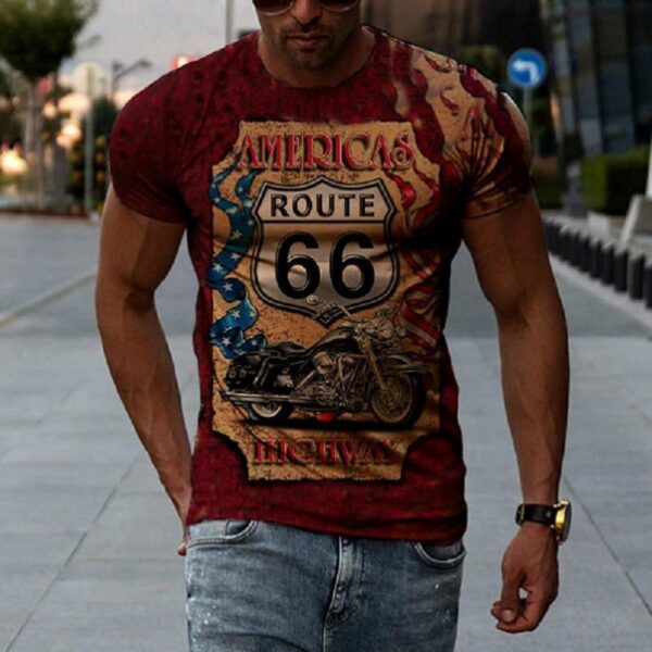 Oversize Clothes Retro Short Sleeve Men - Image 10