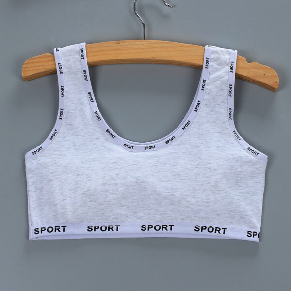 Girls' Summer Bra And Vest Pure Cotton Sports - Image 2