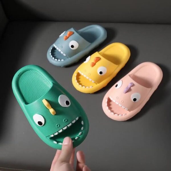 Shark Slippers For Kids Toddler Boys Girls Non Slip Children Shower Shoes - Image 7