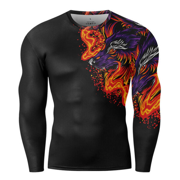 Personalized 3DPrinted Crew Neck Long Sleeves - Image 5