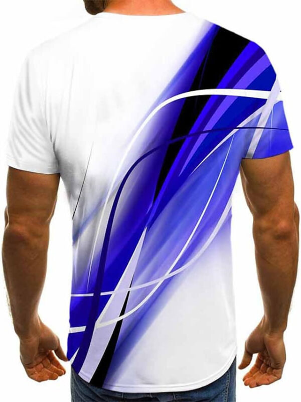 Men's Sports Loose Summer Short-sleeved T-shirt - Image 3