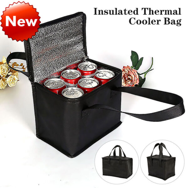 Portable Lunch Insulation Bag Drink Carrier Insulated Bags Food Delivery Bag - Image 7