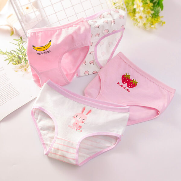 Children's Underwear Girls Pure Cotton Boxer - Image 5