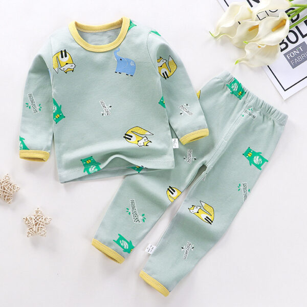 Cotton Children's Underwear Set Autumn Clothes Trousers - Image 6