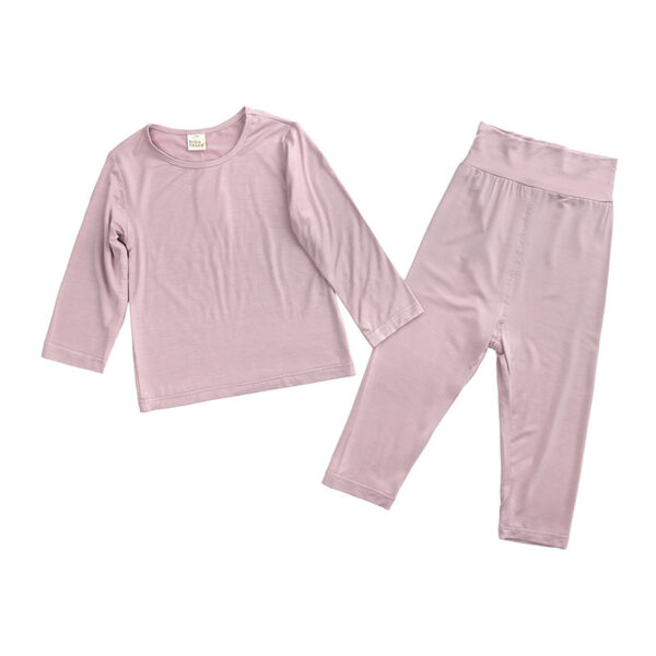 Children's Underwear Set Cotton High Waist Autumn Clothes Long Trousers - Image 7