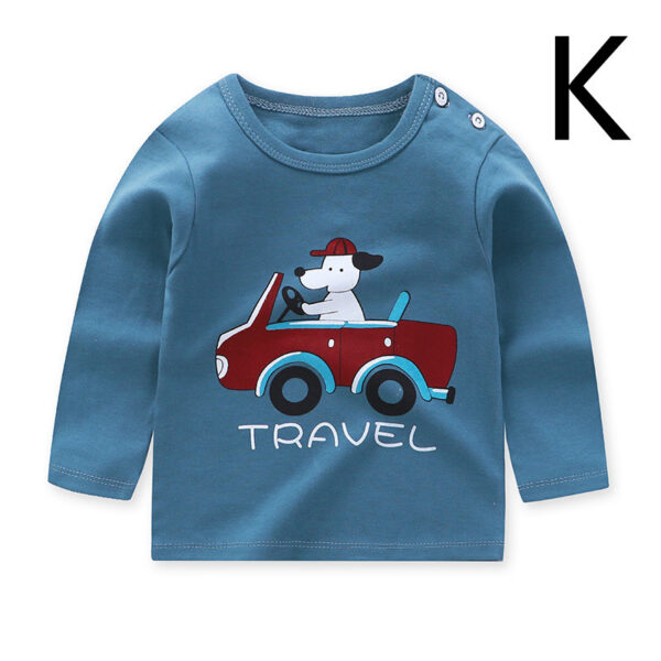 Baby Clothes Boys And Girls Cotton Long-sleeved T-shirt - Image 10