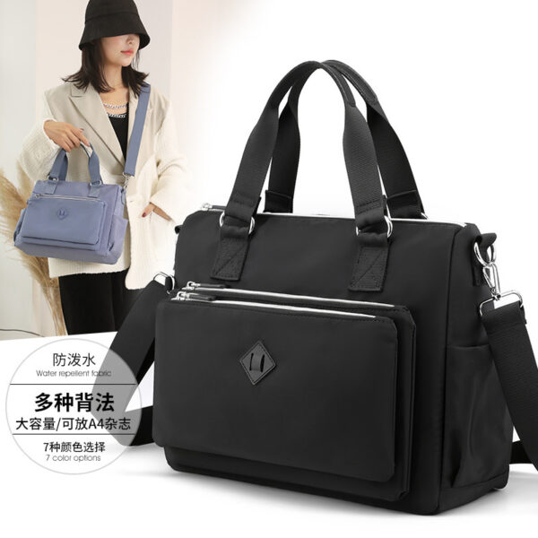 Fashion Trendy One-shoulder Bag Multi-layer Waterproof Nylon Women - Image 5