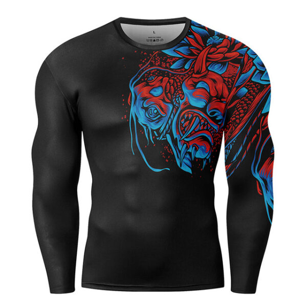 Personalized 3DPrinted Crew Neck Long Sleeves - Image 7